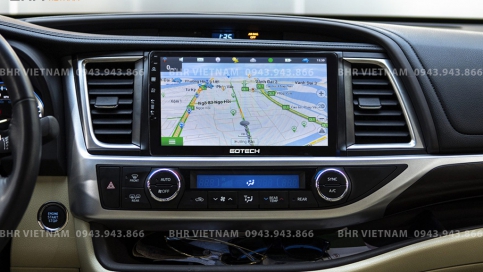 Màn hình DVD Android xe Toyota Highlander 2014 - 2019 | Gotech GT10 Pro
